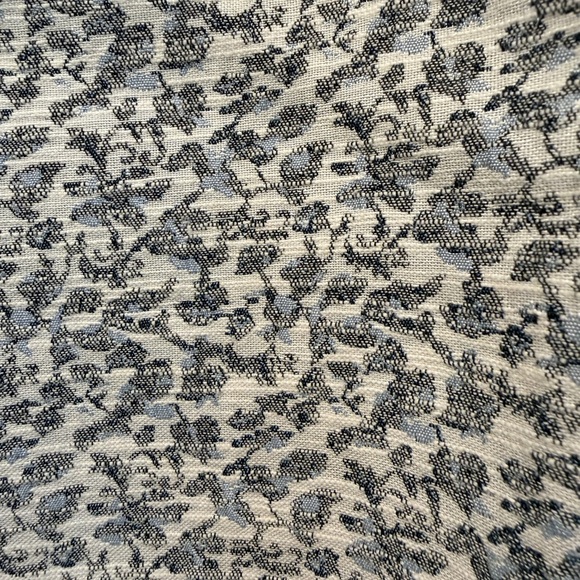 LOFT Black and White Jacquard Lined Mini Skirt - Picture 2 of 7